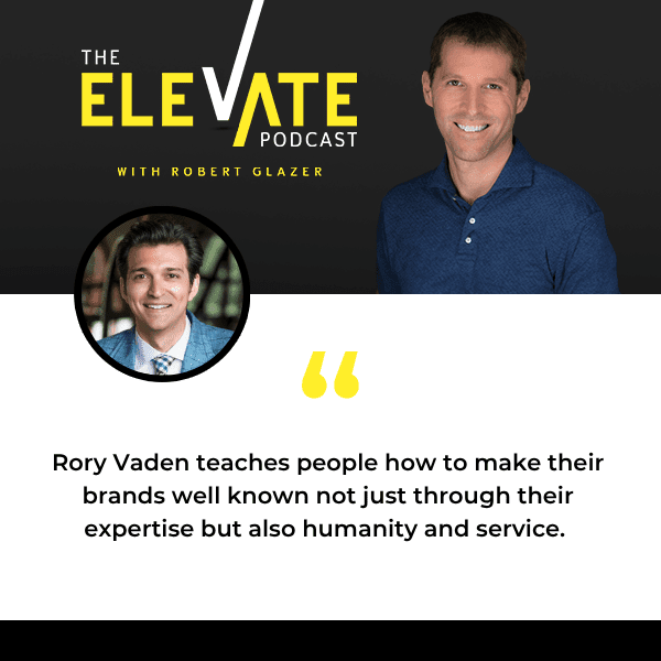 The Elevate Podcast with Robert Glazer | Jeff Hoffman | Giving Back