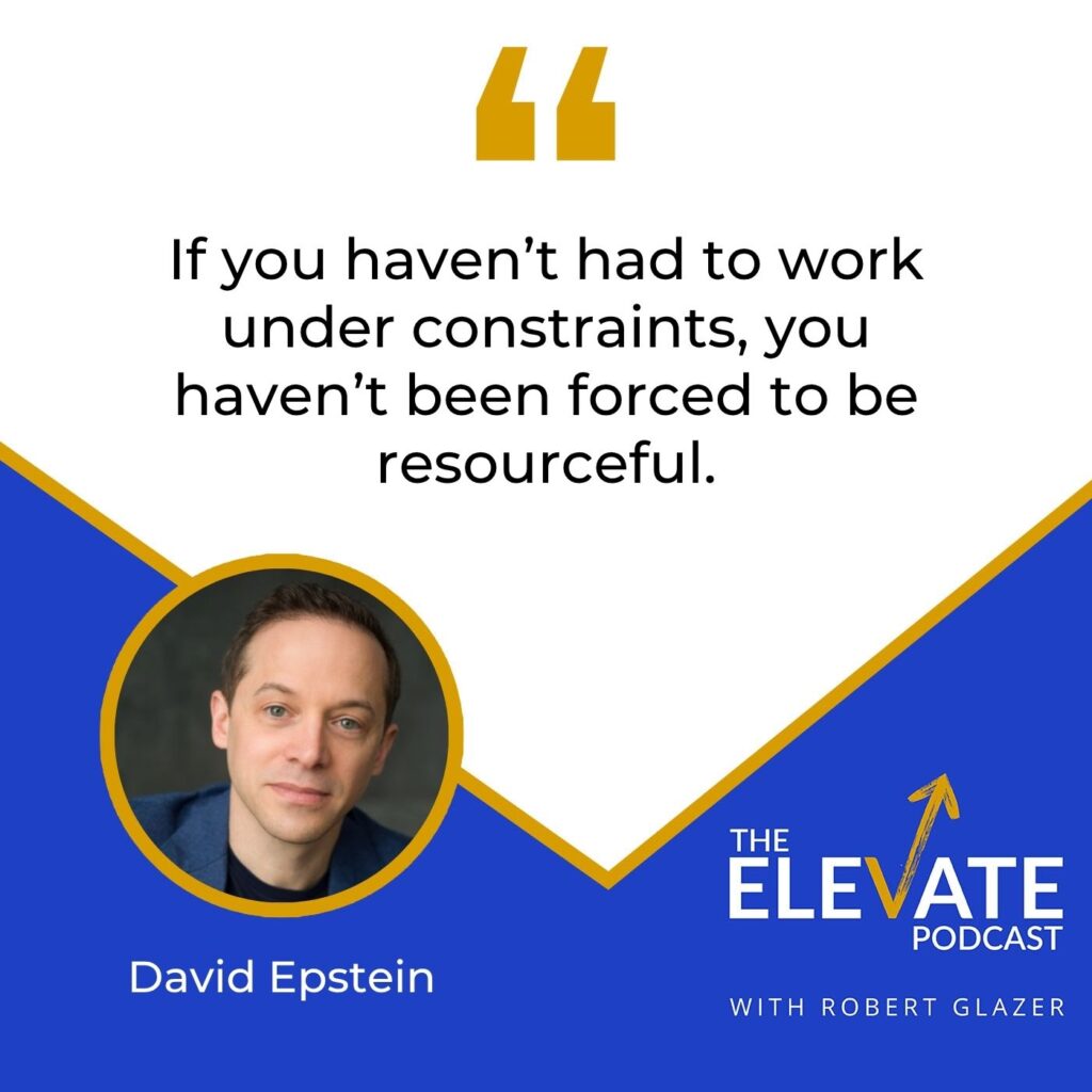 The Elevate Podcast with Robert Glazer | David Epstein | Inside The Box
